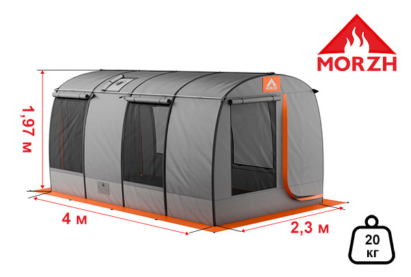 Tent size and weight Tent size and weight